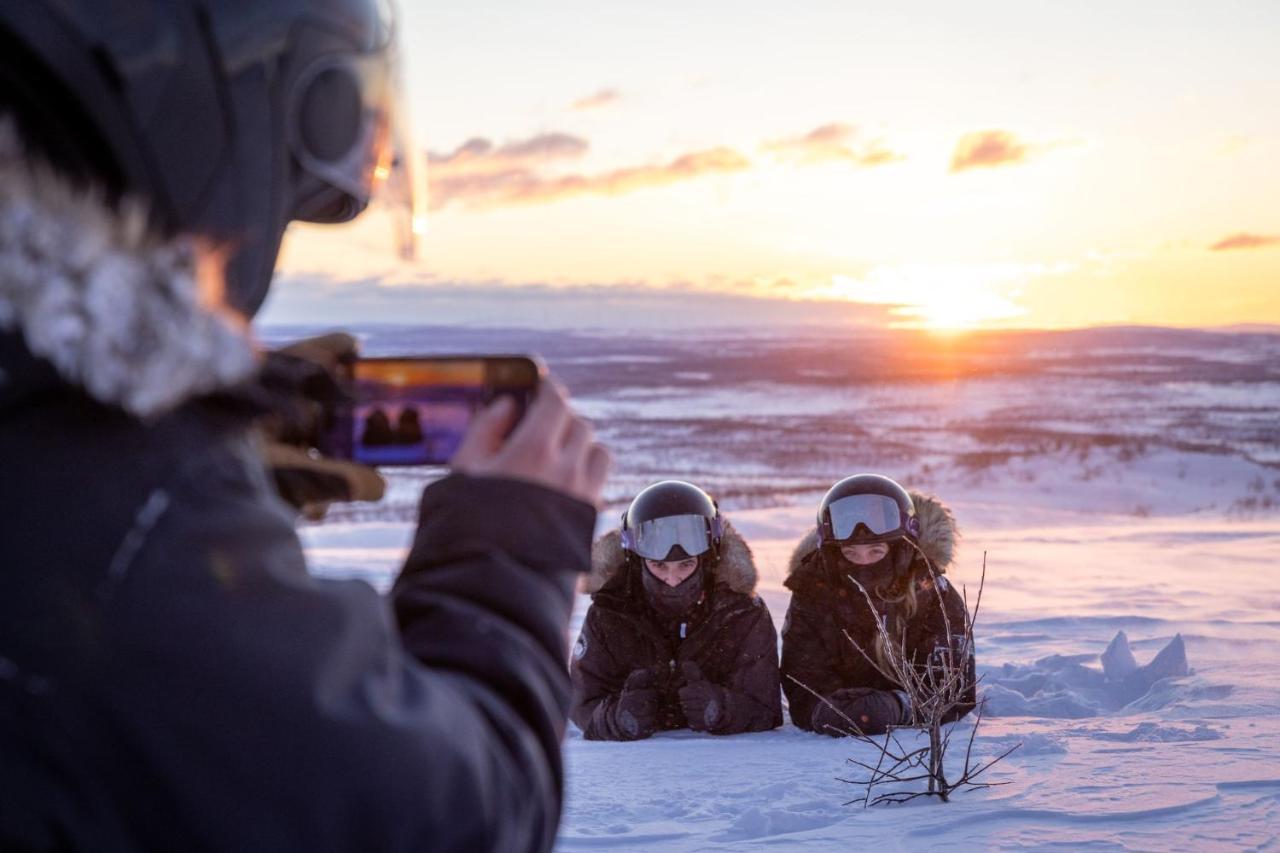 Máttaráhkká Northern Light Lodge Kiruna Esterno foto