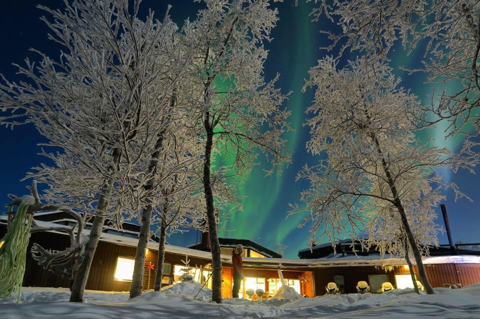 Máttaráhkká Northern Light Lodge Kiruna Esterno foto