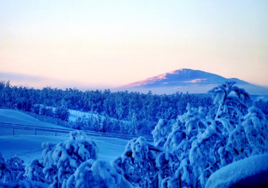 Máttaráhkká Northern Light Lodge Kiruna Esterno foto